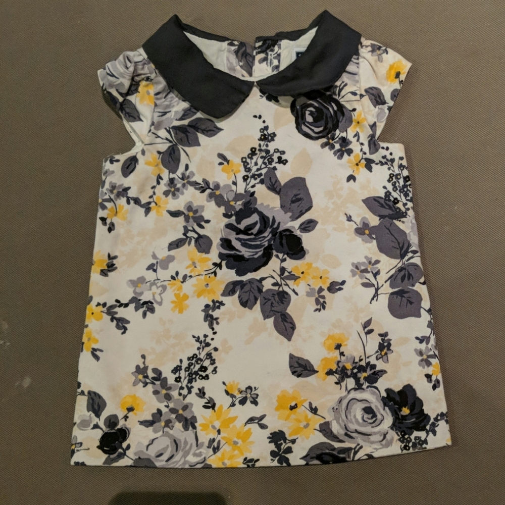 Janie and Jack Flowered Shift Dress